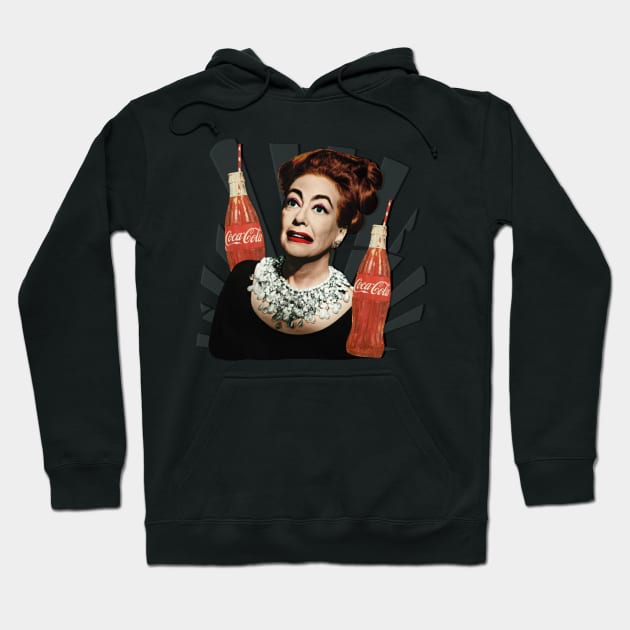 Joan Crawford Coca Cola Hoodie by Indecent Designs